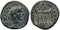 Ancient Roman coin of Claudius I minted in Koinon, Galatia