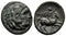 VF+++ Ancient Greek bronze coin of Philip III - Herakles - Macedonian mint 323-317 BC