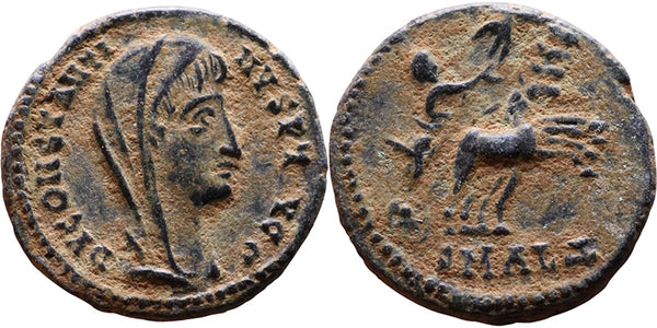 Superb Ancient Roman coin of Constantine I - Hand of God - Minted in Alexandria, Egypt