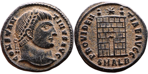 EF+ Ancient Roman coin of Constantine I minted in Alexandria, Egypt - Campgate