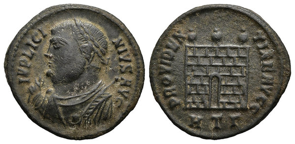 Ancient Roman coin of the Emperor Licinius I minted in Heraclea