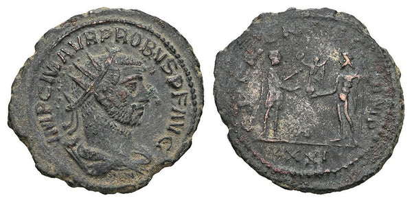 VF Ancient Roman coin of the Emperor Probus minted in Antioch - CLEMENTIA TEMP