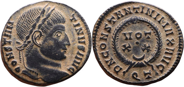 EF+ Ancient Roman coin of the Emperor Constantine I as Augustus 307-337AD