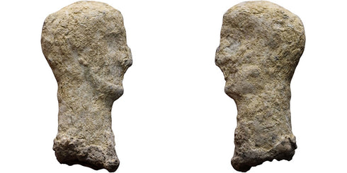 Ancient Roman Lead Dagger Pommel made in the 3rd Century AD