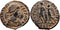 Ancient Roman coin of Arcadius minted in Antioch - VIRTVS EXERCITI