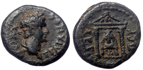 Ancient Roman Provincial Coin of the Emperor Trajan minted in Perge, Pamphylia