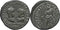 Ancient Roman Provincial coin of Gordian III and Tranquillina minted in Anchialus, Thrace