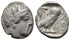 Ancient Attica Athens silver tetradrachm Circa 454-404 BC