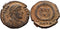 Ancient Roman coin of the Emperor Jovian minted in Antioch