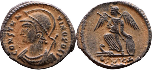 Ancient Roman coin City Commemorative struck during the reign of Constantine I - Cyzicus Mint