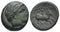 Ancient Greek bronze coin of Philip III of Macedon circa 323-319 BC