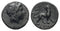 Ancient Greek coin from Miletos, Ionia circa 350-325 BC - Lion