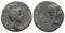 Ancient Roman Provincial coin of the Roman Emperors Augustus and Tiberius