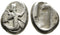 Ancient Persian silver coin - Time of Darius I to Xerxes II (485-420 BC) minted in Sardes, Lydia