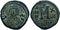 Ancient Byzantine coin of Maurice Tiberius AE Follis - Theoupolis (Antioch) Mint
