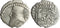 Ancient Kings of Parthia silver drachm of Mithradates IV 129-140 AD minted in Ecbatana