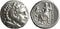VF+ Ancient Greek silver coin struck in the names and types of Alexander III The Great of Macedon