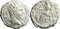 Ancient Roman silver denarius of the Emperor Septimius Severus