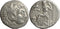 Ancient Greek silver coin struck in the names and types of Alexander III The Great of Macedonia