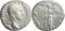 VF+ Ancient Roman silver denarius of the Emperor Hadrian minted in Rome - Victory