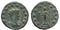 Ancient Roman coin of the Emperor Gallienus as Augustus - LVBENTVS AVG