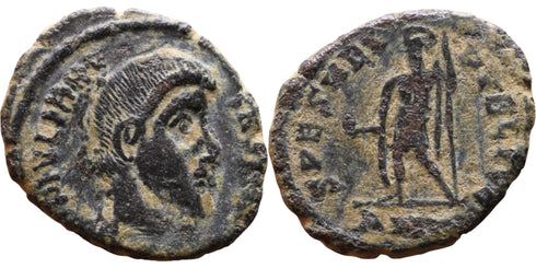 Ancient Roman coin of Julian II The Apostate as Caesar - SPES REIPVBLICE