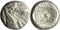 Ancient Greek silver coin from Caria, Halikarnassos Circa 500-495 BC
