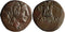 VF++ Ancient Greek coin from Pontos, Amisos 120-63BC Dionysos with Cista Mystica