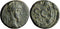 Ancient Roman Provincial coin of the Emperor Lucius Verus minted in Antioch