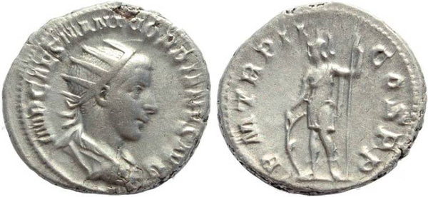 Gordian III AR silver antoninianus - PM TR P II COS PP