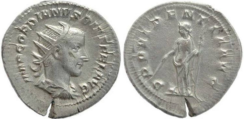 Gordian III AR silver antoninianus - PROVIDENTIA AVG