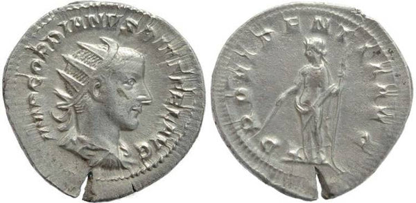 Gordian III AR silver antoninianus - PROVIDENTIA AVG