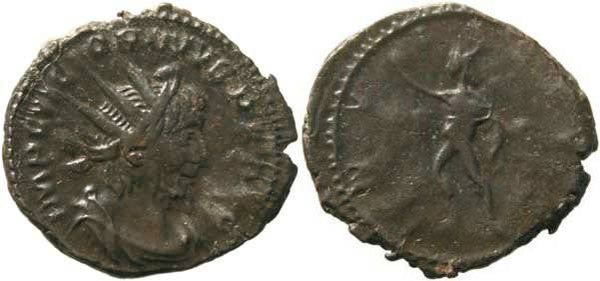 Romano Gallic Emperor Victorinus 268-270AD - INVICTVS