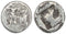 Ancient Greek silver coin from the Thraco-Macedonian Region, Siris AR Stater