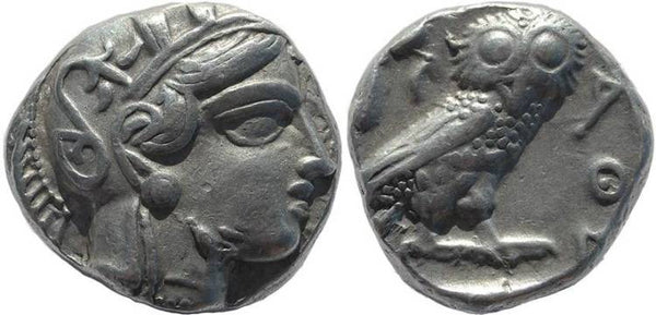 Attica, Athens AR Silver Tetradrachm