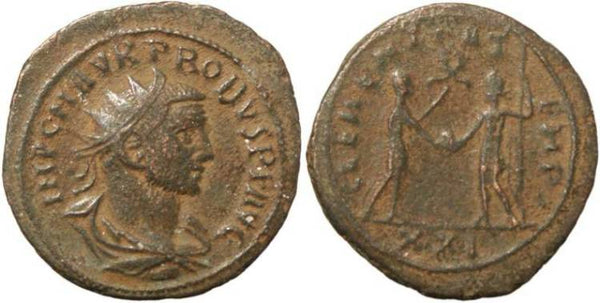 Probus Antoninianus - CLEMENTIA TEMP - Tripolis Mint