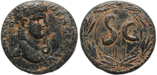 Ancient Roman coin of the Emperor Nero - Antioch