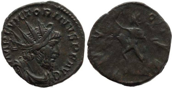 Victorinus AE Antoninianus - Cologne Mint - INVICTVS