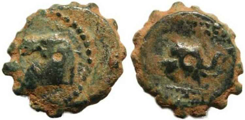 Anicnet Seleucid Kingdom coin of Demetrius I 162-150 BC