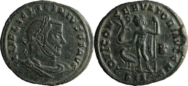 Ancient Roman coin of the Emperor Licinius I minted in Siscia