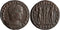Ancient Roman coin of Constantine II as Caesar minted in Constantinople