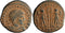 Ancient Roman coin of Constantius II as Caesar minted in Antioch - GLORIA EXERCITVS