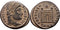 VF+++ Ancient Roman coin of Constantine I minted in Nicomedia - PROVIDENTIAE AVGG - Campgate with 6 levels