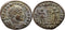 Ancient Roman coin of Constantine II minted in Antioch - GLORIA EXERCITVS