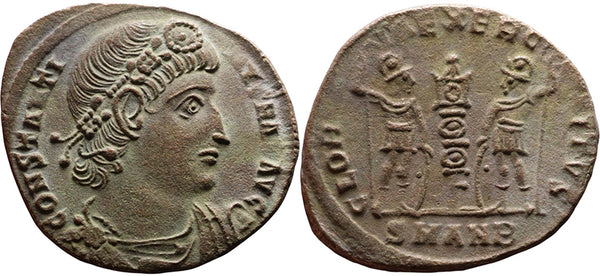 VF+++ Ancient Roman coin of Constantine I The Great minted in Antioch