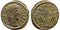 Ancient Roman coin of Constantius II - GLORIA EXERCITVS - Antioch Mint