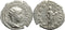 Ancient Roman silver coin of the Emperor Gordian III as Augustus minted in Rome