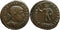 Ancient Roman coin of Constantine I The Great minted in Ostia, Rome, Italy