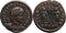 Ancient Roman coin of Constantius II as Caesar minted in Antioch - GLORIA EXERCITVS