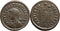Ancient Roman coin of Constantius II as Caesar - PROVIDENTIAE CAESS - Campgate with 7 levels